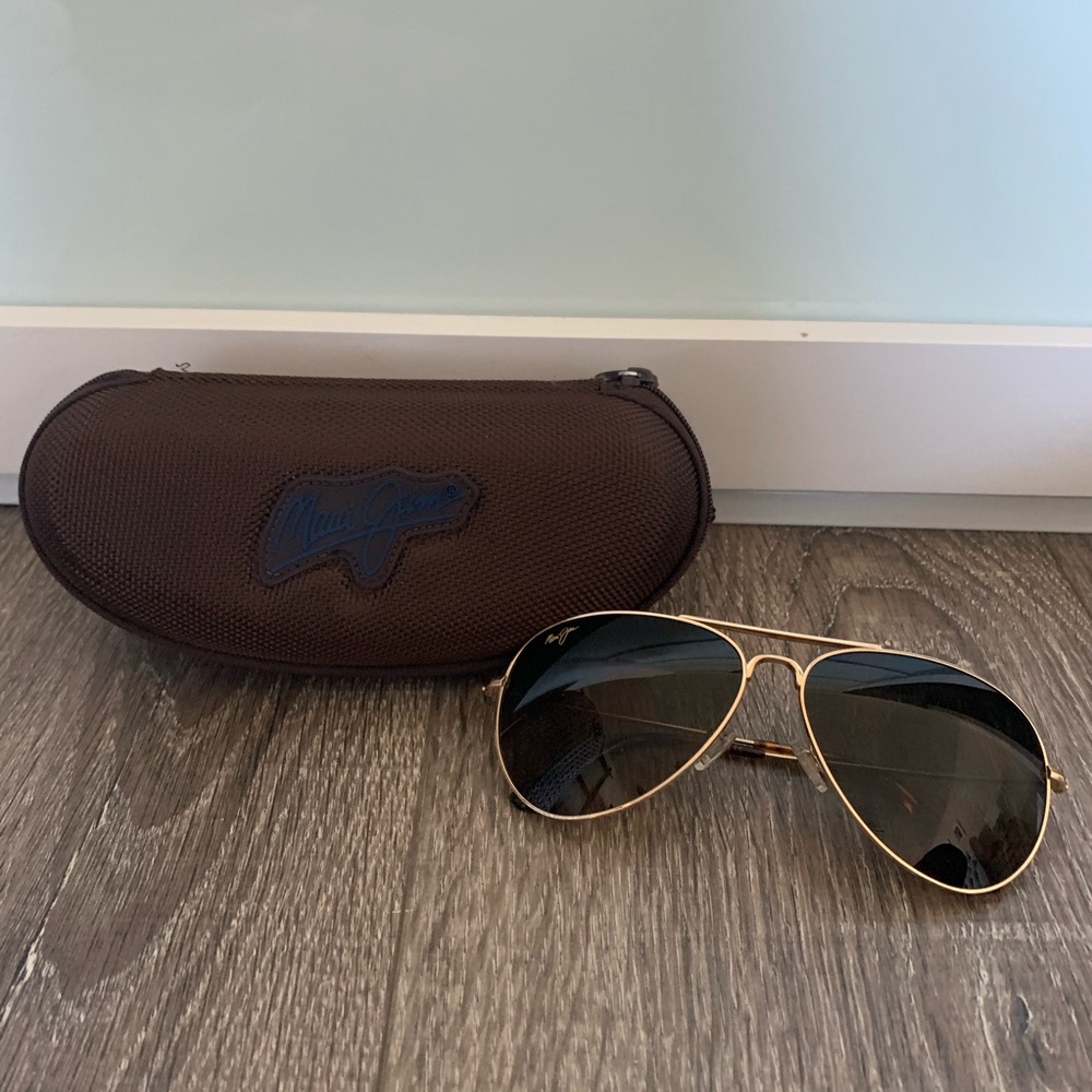 Maui Jim aviator sunglasses